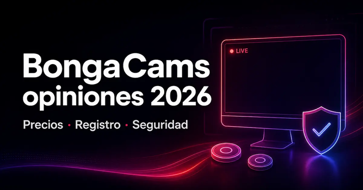 Portada de la reseña BongaCams opiniones 2026 sobre precios, registro y seguridad.