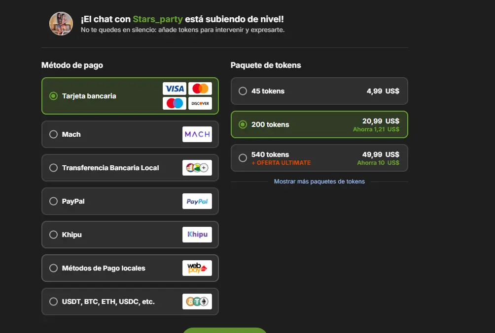 Stripchat opiniones 2026